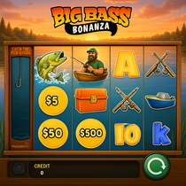 InstaSpin - Big Bass Bonanza Slot Game - Pragmatic Play
